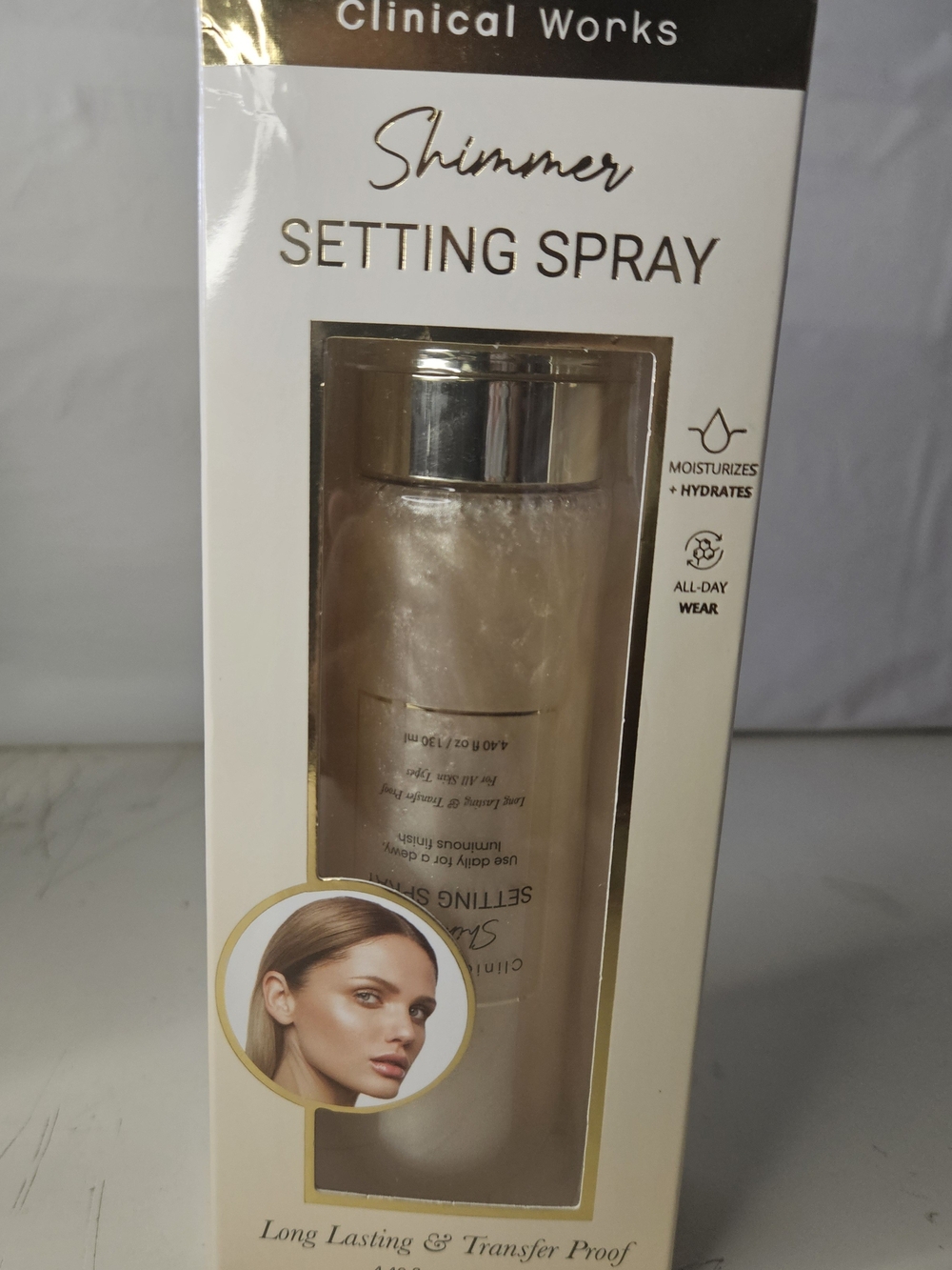 Shimmer Setting Spray - Champagne Glow